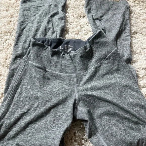 Dark Gray Leggings with Logo - Picture 3 of 8